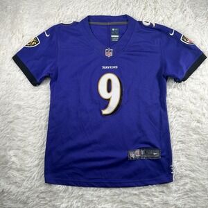 Justin Tucker Baltimore Ravens Nike Jersey NFL Football Large 14-16 Boys‎ Kids